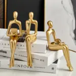 Abstract Bookshelf Decor Figurines tag1