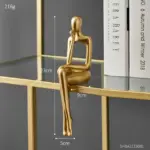 Abstract Bookshelf Decor Figurines tag1