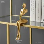 Abstract Bookshelf Decor Figurines tag1