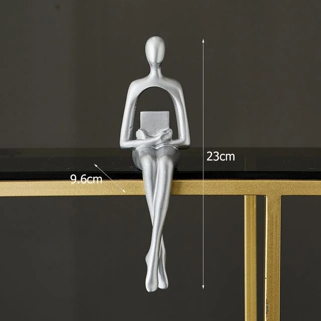 Abstract Bookshelf Decor Figurines -  - #tag1#