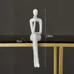 Abstract Bookshelf Decor Figurines tag1