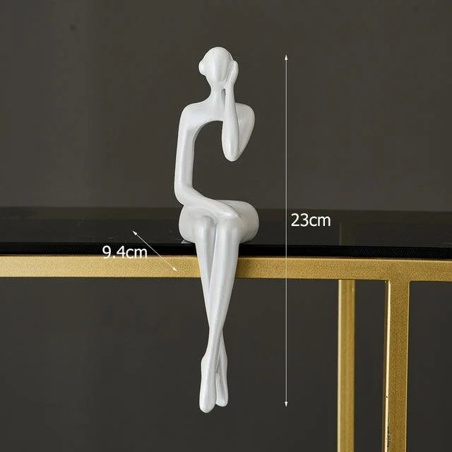 Abstract Bookshelf Decor Figurines -  - #tag1#