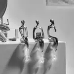 Abstract Bookshelf Display Sculpture tag1