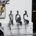 Abstract Bookshelf Display Sculpture tag1