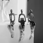 Abstract Bookshelf Display Sculpture tag1