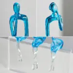 Abstract Bookshelf Display Sculpture tag1