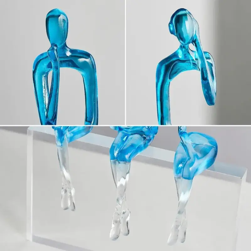 Abstract Bookshelf Display Sculpture tag1