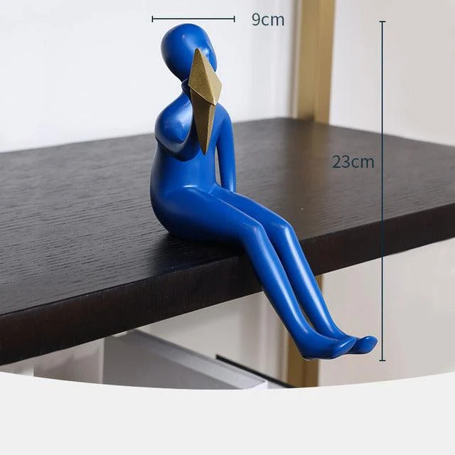 Abstract Bookshelf Statuette -  - #tag1#
