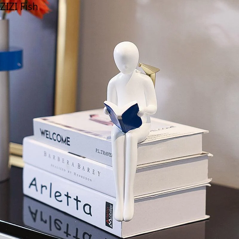 Abstract Bookshelf Statuette -  - #tag1#