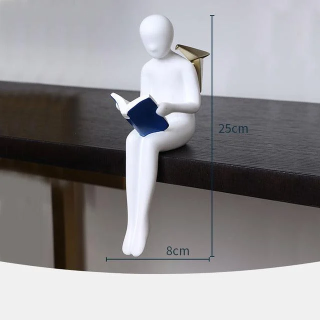Abstract Bookshelf Statuette -  - #tag1#