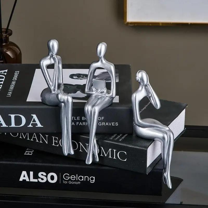Abstract Bookstand Decor tag1