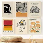 Abstract Canvas Wall Art Poster tag1