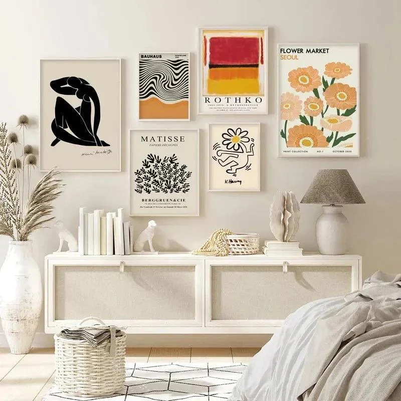 Abstract Canvas Wall Art Poster -  - #tag1#