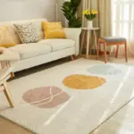 Abstract Cartoon Living Room Rug tag1
