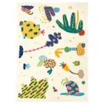 Abstract Cartoon Living Room Rug tag1
