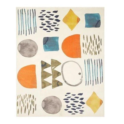 Abstract Cartoon Living Room Rug -  - #tag1#