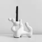 Abstract Ceramic Candle Holders