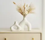 Abstract_Ceramic_Hollow_Ring_Vase_For_Pampas_-_-4118061 Abstract Ceramic Hollow Ring Vase For Pampas