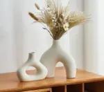 Abstract_Ceramic_Hollow_Ring_Vase_For_Pampas_-_-4118064 Abstract Ceramic Hollow Ring Vase For Pampas