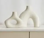 Abstract_Ceramic_Hollow_Ring_Vase_For_Pampas_-_-4118066 Abstract Ceramic Hollow Ring Vase For Pampas