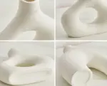 Abstract_Ceramic_Hollow_Ring_Vase_For_Pampas_-_-4118068 Abstract Ceramic Hollow Ring Vase For Pampas