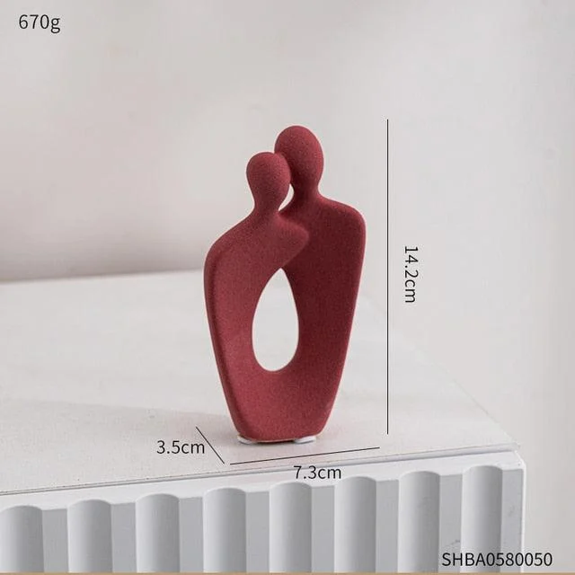 Abstract Ceramic Love Sculpture -  - #tag1#