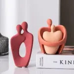 Abstract Ceramic Love Sculpture tag1
