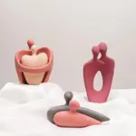 Abstract Ceramic Love Sculpture tag1