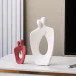 Abstract Ceramic Love Sculpture tag1