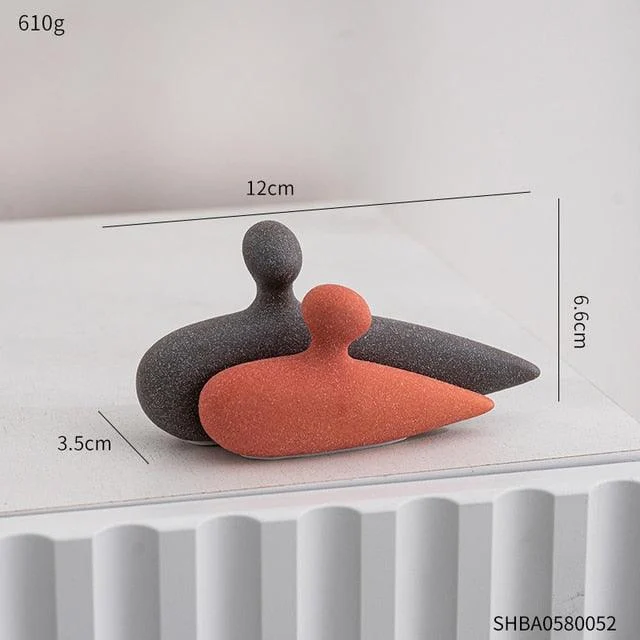 Abstract Ceramic Love Sculpture -  - #tag1#