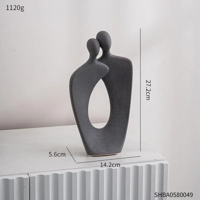 Abstract Ceramic Love Sculpture -  - #tag1#