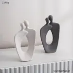 Abstract Ceramic Love Sculpture tag1