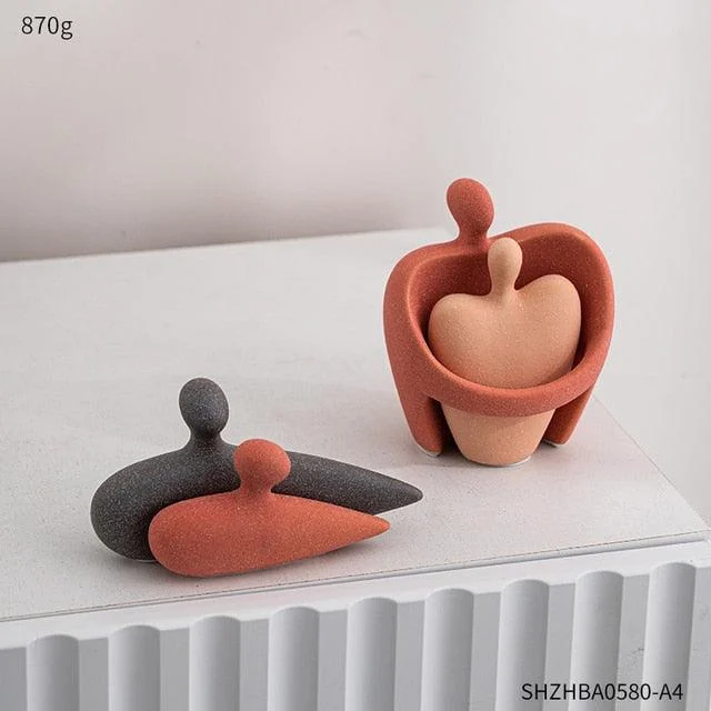 Abstract Ceramic Love Sculpture -  - #tag1#