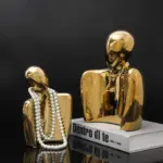Abstract Ceramic Lover Statues tag1