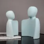 Abstract Ceramic Lover Statues tag1