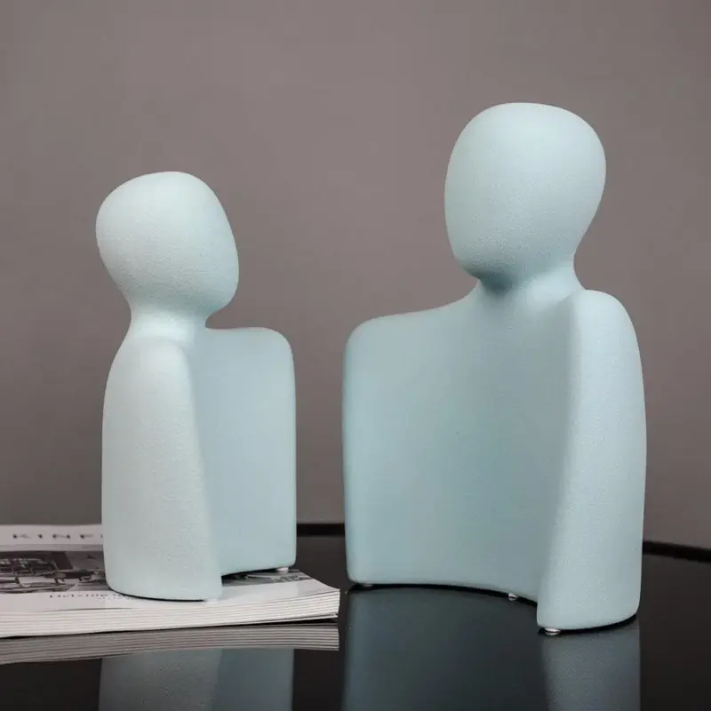 Abstract Ceramic Lover Statues tag1