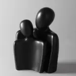 Abstract Ceramic Lover Statues tag1