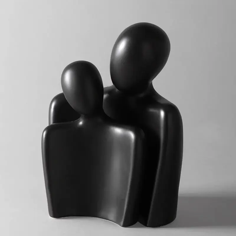 Abstract Ceramic Lover Statues tag1