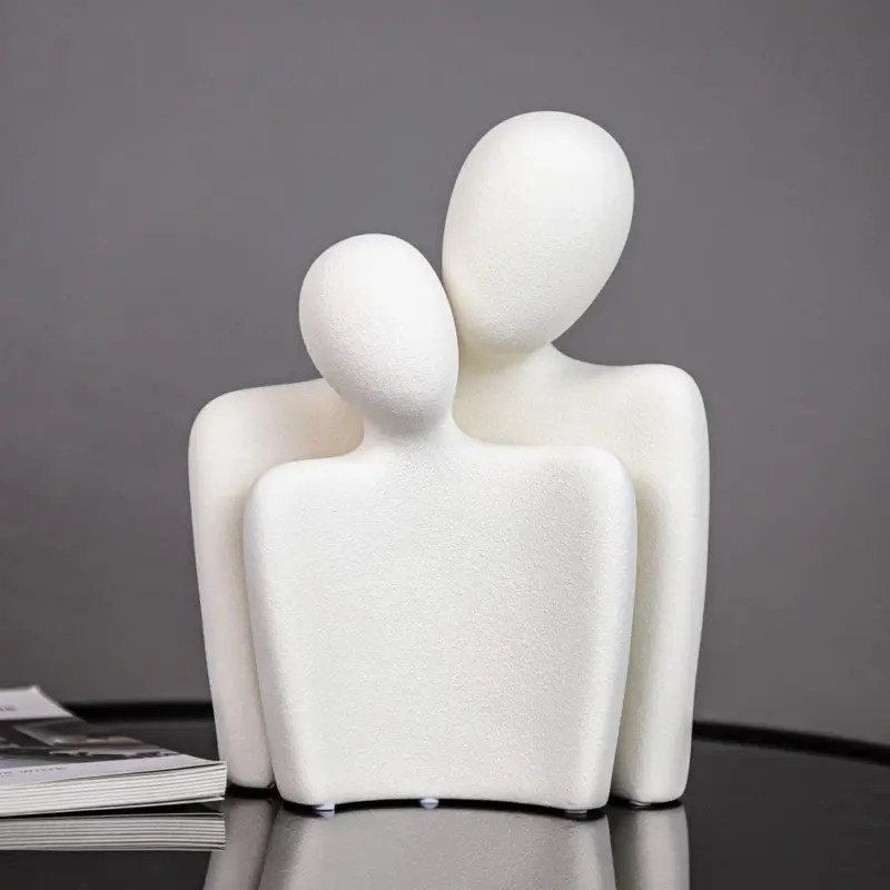 Abstract Ceramic Lover Statues tag1