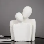 Abstract Ceramic Lover Statues tag1