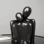 Abstract Ceramic Lover Statues tag1