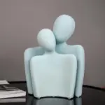 Abstract Ceramic Lover Statues tag1