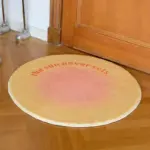 Abstract Chequerboard Design Circular Rug tag1
