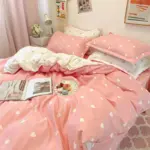 Abstract Chequerboard Single Bedding Set tag1