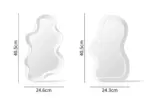 Abstract Cloud Shape Makeup Mirror tag1