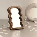 Abstract Cloud Shape Makeup Mirror tag1
