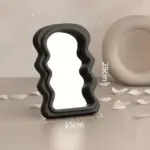 Abstract Cloud Shape Makeup Mirror tag1