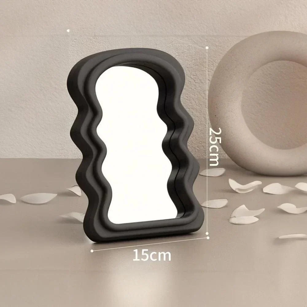 Abstract Cloud Shape Makeup Mirror -  - #tag1#
