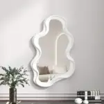 Abstract Cloud Shape Makeup Mirror tag1