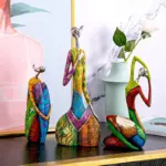 Abstract Colorful Woman Statue tag1